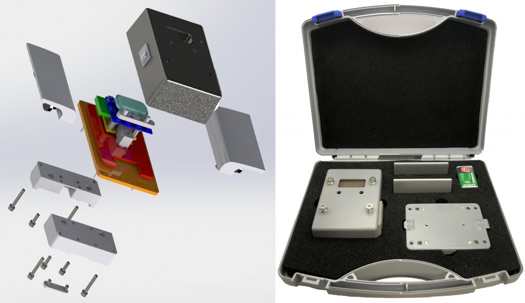 Capteur de force avec mallette